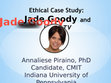 Research paper thumbnail of Ethical Case Study, Jade Goody & Living TV Conference PowerPoint