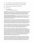 Research paper thumbnail of IUP Letter of Evaluation