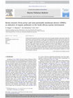 Research paper thumbnail of Brown mussels (Perna perna) and semi-permeable membrane devices (SPMDs) as indicators of organic pollutants in the South African marine environment