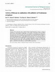 Research paper thumbnail of Activity of Chitosans in combination with antibiotics in Pseudomonas aeruginosa