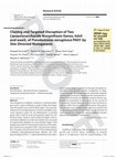 Research paper thumbnail of Cloning and Targeted Disruption of Two Lipopolysaccharide Biosynthesis Genes, kdsA and waaG , of Pseudomonas aeruginosa PAO1 by Site-Directed Mutagenesis