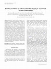 Research paper thumbnail of Boundary Conditions by Schwarz-Christoffel Mapping in Anatomically Accurate Hemodynamics