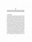 Research paper thumbnail of Hypothesis Driven Multi-target Drug Design