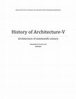 Research paper thumbnail of architecture of 19th century