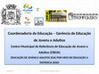 Research paper thumbnail of Oficina para professores de EJA - CREJA - Rio de Janeiro