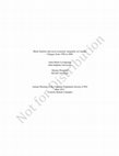 Research paper thumbnail of Black families and socio-economic inequality in Canada: Changes from 1986 to 2006.