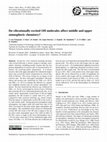 Research paper thumbnail of Do vibrationally excited OH molecules affect middle and upper atmospheric chemistry?