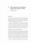 Research paper thumbnail of Vida empresarial colombiana después de la gran recesión