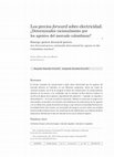 Research paper thumbnail of Los precios forward sobre electricidad.  ¿Determinados racionalmente por los agentes del mercado colombiano?