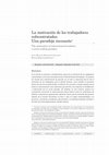 Research paper thumbnail of La motivación de los trabajadores  subcontratados. Una paradoja incesante*