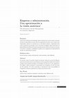 Research paper thumbnail of Empresa y administración.  Una aproximación a la visión austriaca