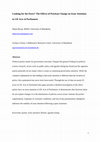 Research paper thumbnail of Looking for the Party? The Effects of Partisan Change on Issue Attention in the UK Acts of Parliament