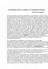 Research paper thumbnail of La semiótica de CS Peirce y la tradición lógica