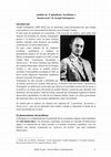 Research paper thumbnail of Análisis de “Capitalismo, Socialismo y Democracia” de Joseph Schumpeter