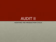 Research paper thumbnail of Auditing 2 :: Chapter 5 :: Afly Yessie