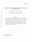 Research paper thumbnail of Supersymmetric Euler-Heisenberg effective action: two-loop results