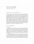 Research paper thumbnail of Nomi in crisi di identità