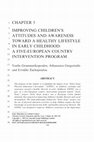 Research paper thumbnail of Grammatikopoulos, V., Gregoriadis, A., Zachopoulou, E. (2012). Improving children’s attitudes and awareness toward a healthy lifestyle in early childhood. In J.  A. Sutterby (Ed.) Early education in a global context (pp. 109-126). Emerald Group Publishing Limited.