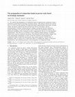 Research paper thumbnail of The propagation of compaction bands in porous rocks based on breakage mechanics