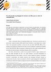 Research paper thumbnail of Ecos do passado na pedagogia do consumo: um olhar para as raízes do contemporâneo