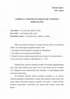 Research paper thumbnail of Azərbaycan dilində ön şəkilçilər vasitəsilə sözdüzəltmə