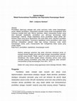 Research paper thumbnail of Sekolah Mahal:  Watak Komersialisasi Pendidikan dan Reproduksi Kesenjangan Sosial