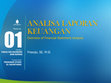 Research paper thumbnail of Analisa Laporan Keuangan Bab 1 by Prasojo MSi