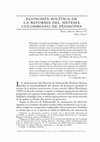 Research paper thumbnail of Economía política de la reforma del sistema colombiano de pensiones