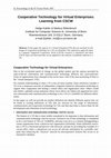 Research paper thumbnail of Cooperative Technology for Virtual Enterprises: Learning from CSCW