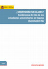 Research paper thumbnail of ¿Universidad sin clases? Condiciones de vida de los estudiantes universitarios en España (Eurostudent IV).  Capítulo 7: Procedencia Sociofamiliar