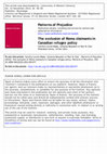 Research paper thumbnail of The exclusion of Roma claimants in Canadian refugee policy