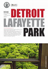 Research paper thumbnail of Lafayette Park Detroit - Locandina Corso - Diarc Unina