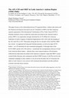 Research paper thumbnail of The AFL-CIO and ORIT in Latin America's Andean Region (1950s-1960s), in Waters, R. & Van Goethem, G. (eds.). The AFL-CIO and the International Cold War: Problems, Paradigms, and Pragmatic Responses. New York: Palgrave Macmillan, 2013, 137-163.