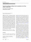 Research paper thumbnail of Numerical modeling of pollutant load accumulation in the Musa Estuary, Persian Gulf