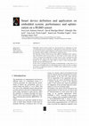 Research paper thumbnail of Smart device definition and application on embedded system: performance and optimi- zation on a RGBD sensor