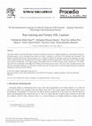 Research paper thumbnail of Peer-tutoring and Tertiary ESL Learners