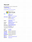 Research paper thumbnail of Microsoft