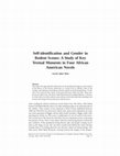 Research paper thumbnail of Self-identification and Gender in Rodent Scenes: A Study of Key Textual Moments in Four African American Novels/ Javaid Iqbal Bhat