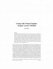 Research paper thumbnail of Living with Textual Surplus: Jacques Lacan’s Method/ Stuti Khare