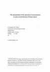 Research paper thumbnail of The representation of the openness of consciousness  in some current theories of human nature