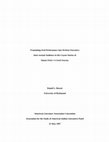 Research paper thumbnail of Translating Oral Performance into Written Narrative: Inter-textual Audience in the Coyote Stories of Simon Ortiz's 'A Good Journey'