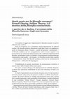 Research paper thumbnail of Discussione su A. Badiou, “L’avventura della filosofia francese”, in “LoSguardo. Rivista elettronica di filosofia” n. 15/2014 (II), pp. 263-267.