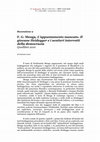 Research paper thumbnail of Recensione a F. G. Menga “L’appuntamento mancato. Il giovane Heidegger e i sentieri interrotti della democrazia.” In “Lo Sguardo. Rivista elettronica di filosofia”, n.7/2011