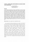 Research paper thumbnail of Artigo Samba e Culinária (MusiMid2013)