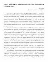 Research paper thumbnail of Texto e Contexto em Mapas do “Descobrimento”: Uma Leitura “entre as linhas” do Terra Brasilis (1519)