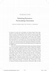 Research paper thumbnail of Rethinking Romanness, Provincializing Christendom