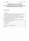 Research paper thumbnail of Building Resistance to the GERM: Discursive struggles in the field of New Zealand school-sector education and politicized teacher resistance