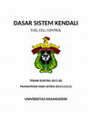 Research paper thumbnail of DASAR SISTEM KENDALI FUEL CELL CONTROL