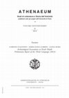 Research paper thumbnail of L. D’Alfonso - M.E. Gorrini- C. Mora, Archaeological Excavations at Kinik Höyük, Niğde,  Preliminary Report of the third Campaign (2013)