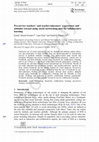 Research paper thumbnail of Pre-service teachers’ and teachereducators’ experiences and attitudes toward using social networking sites for collaborative learning